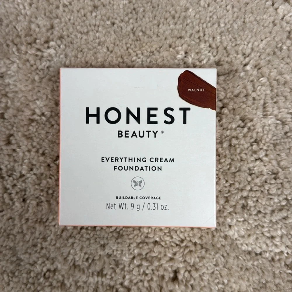 NEW Honest Beauty Everything Cream Foundation‎ - Walnut